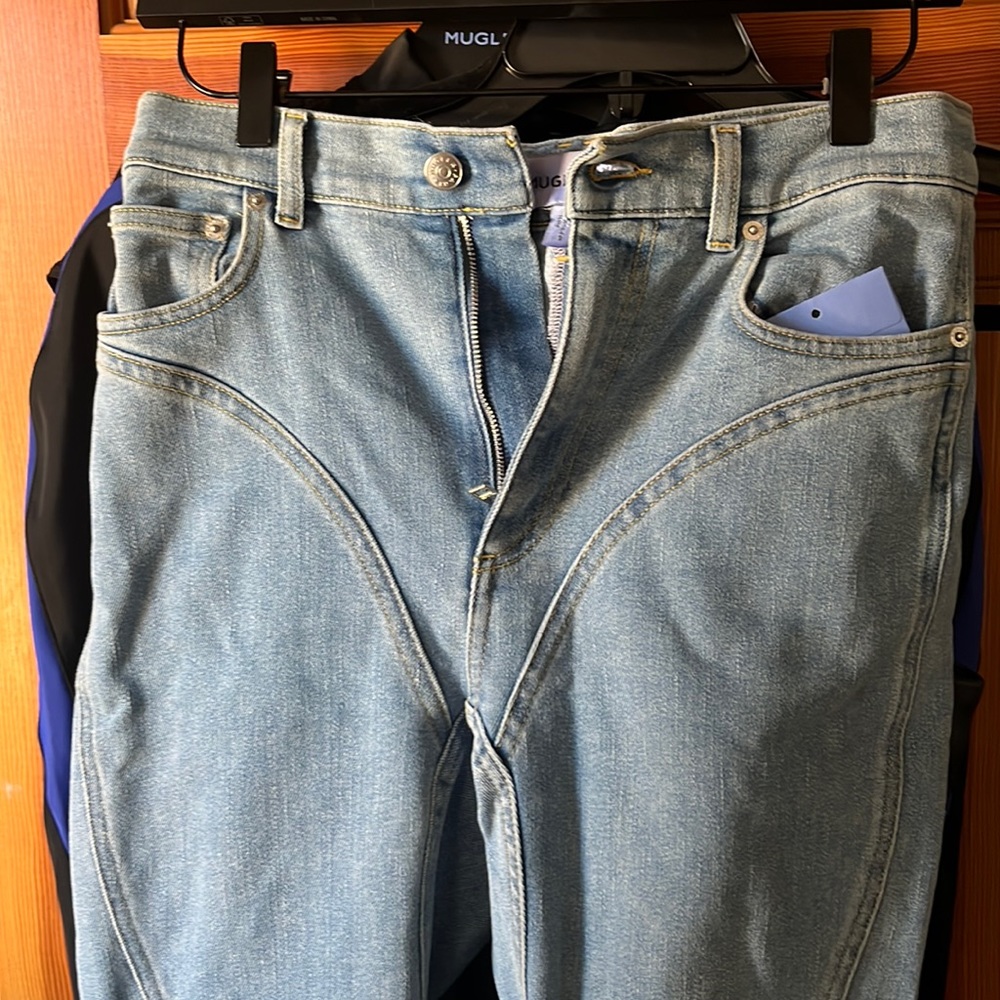 MUGLER x H & M women’s jeans
